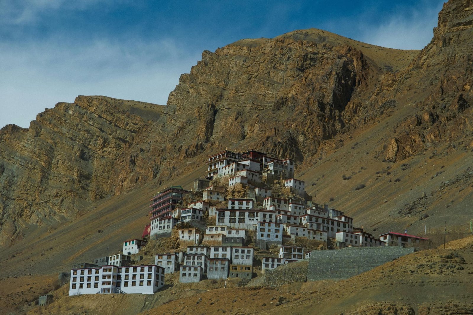 Spiti river valley, cold desert